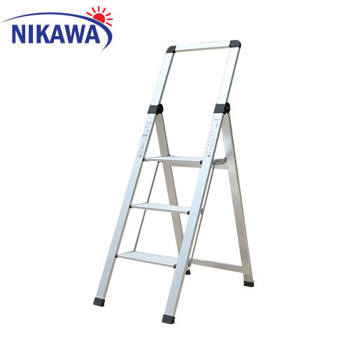 Thang Ghế Nhôm Siêu Mỏng 3 Bậc Cao 1m3 Nikawa NK-3SL