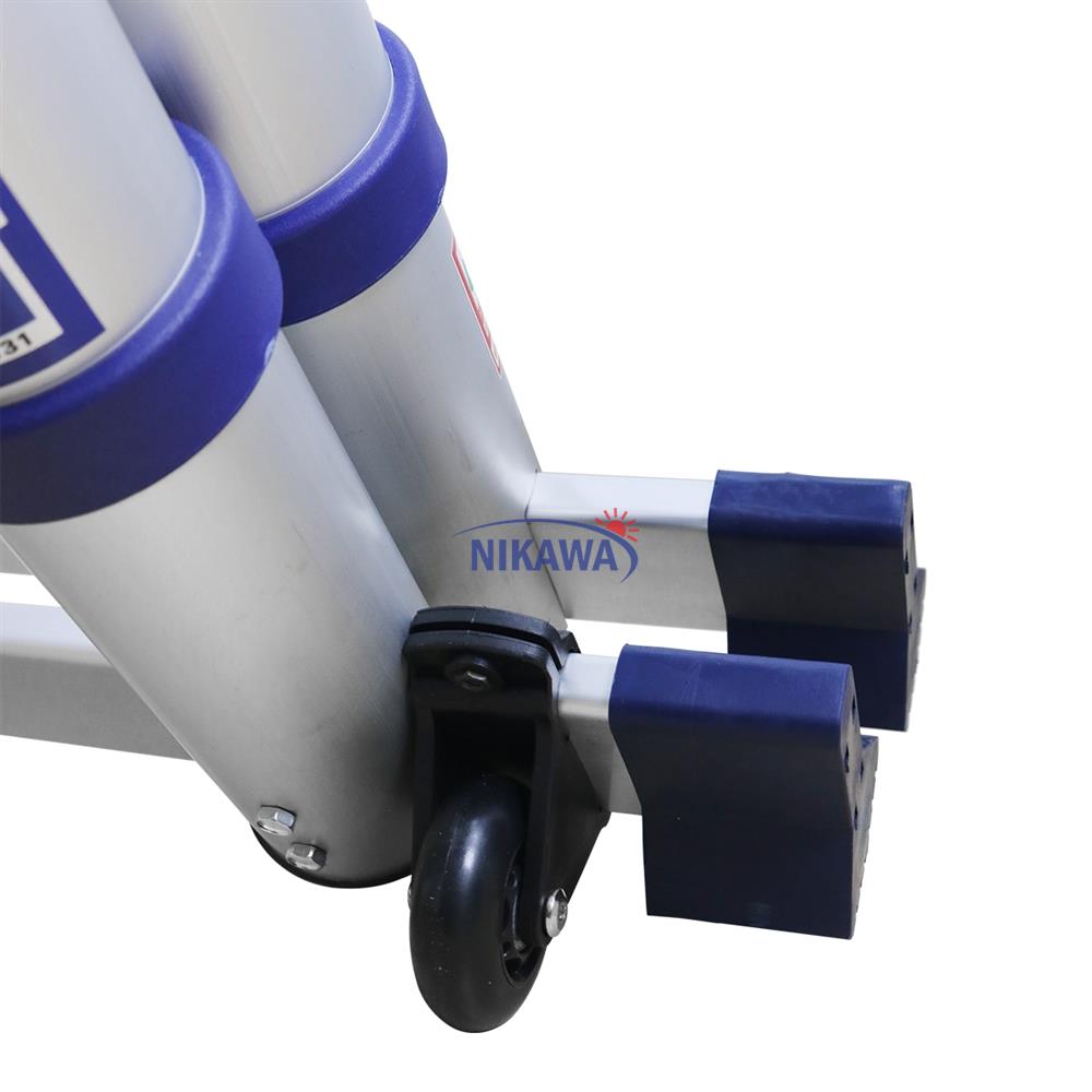 Thang Nhôm Rút Đôi Chữ A 5M 8 Bậc NIKAWA NK-50AI-Pri