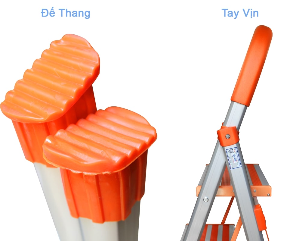 Thang Ghế 5 Bậc Cao 167cm Nikawa NKA-05, Tải Trọng 150kg, Đáp Ứng Tiêu Chuẩn EU
