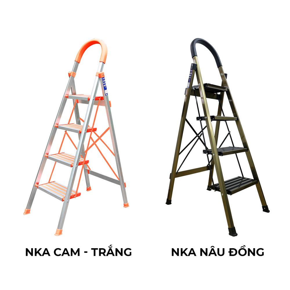 Thang Ghế 4 Bậc Cao 141cm Nikawa NKA-04, Tải Trọng 150kg
