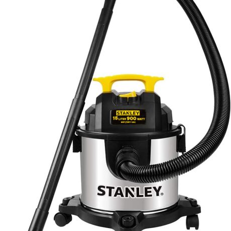 Máy Hút Bụi Gia Dụng 15 Lít Inox, 3 Chức Năng Stanley SL19301-4BA, Lực Hút 15Kpa