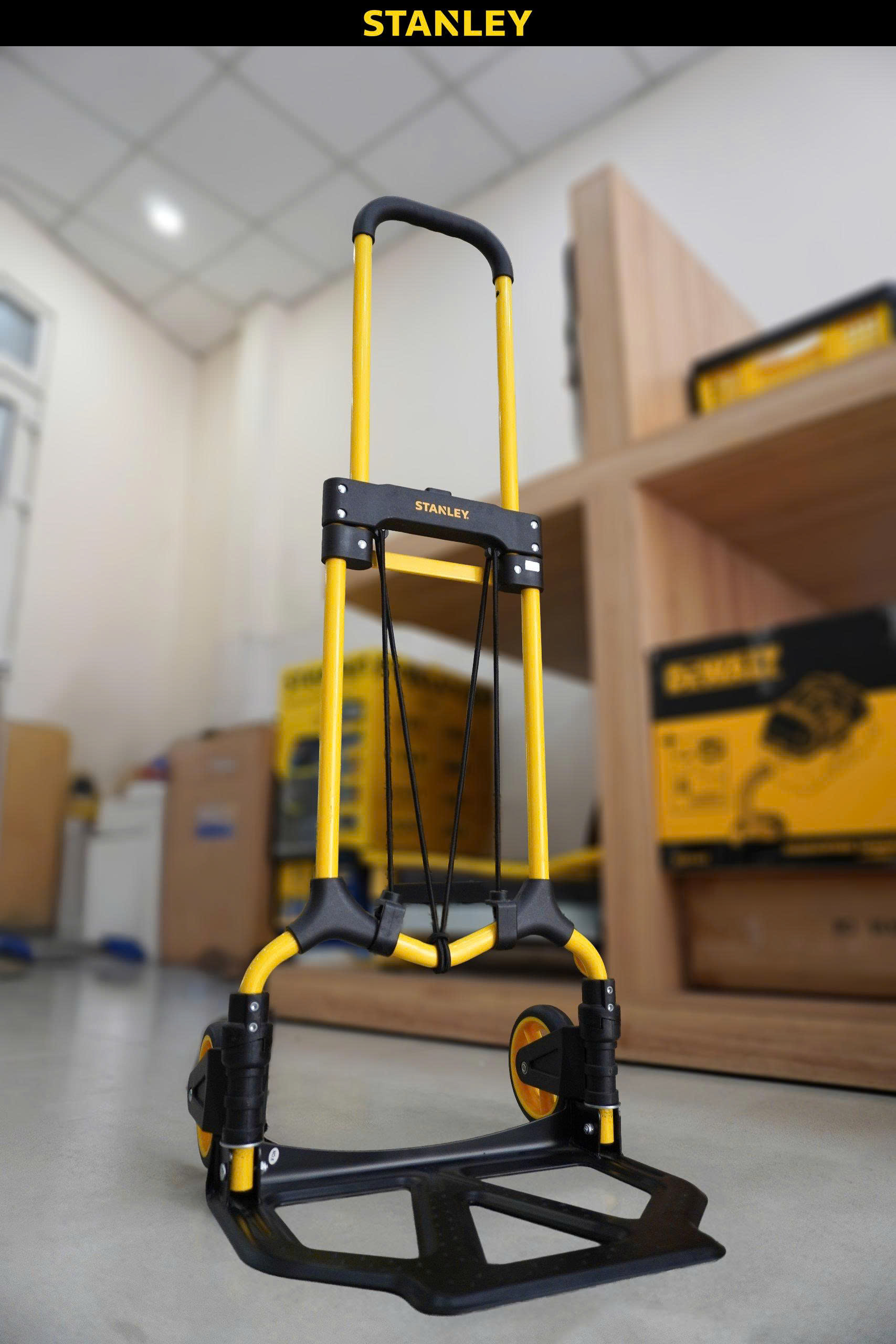 Xe Đẩy Hàng 2 Bánh Stanley FT580 - Tải  Trọng 70kg Chính Hãng