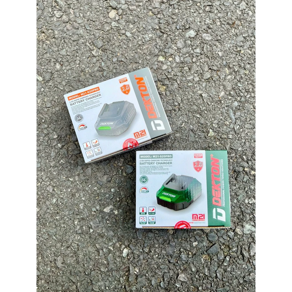 Sạc Pin Dekton 21V 2.0Ah M21-S20PRO, M21-S20XPRO Chính Hãng