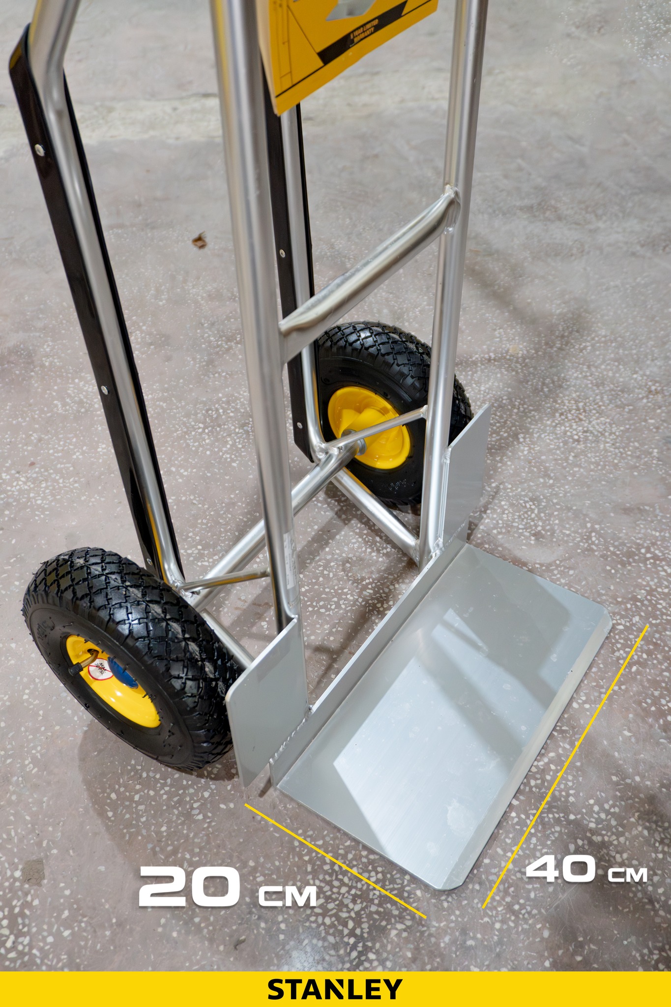 Xe đẩy Hàng 2 Bánh Stanley HT525, Tải Trọng 200kgs