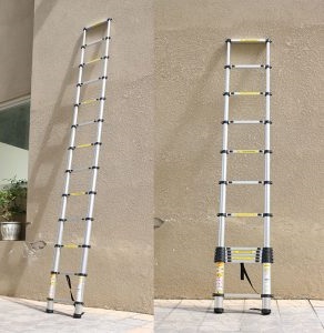 Thang Nhôm Rút/Xếp Đơn 3m8 Ameca AMD-380