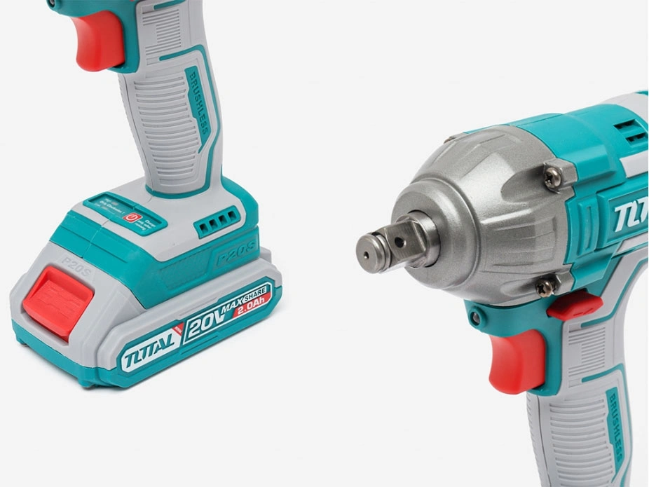 Bộ Combo Máy Siết Buloong Không Chổi Than TIWLI2038 Và Đèn Làm Việc TWLI35261 Dùng Pin 20V