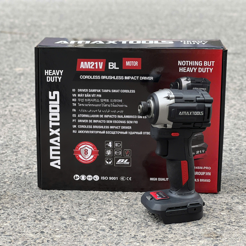 Máy Chuyên Vít 280N.m AMAXTOOLS AV28014SM-PRO Đầu Trục 6.35mm Thông Dụng