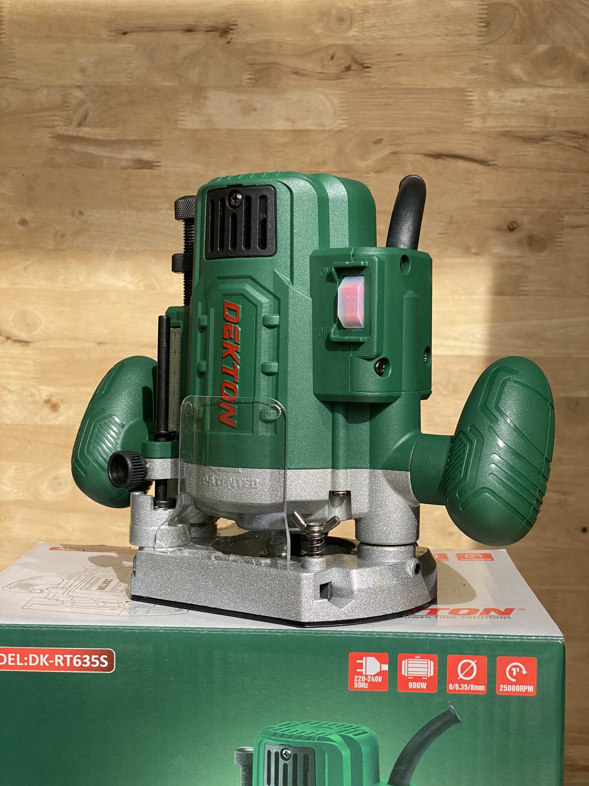 Máy Phay - Soi Gỗ Cầm Tay DEKTON DK-RT635S | AN TOOLS