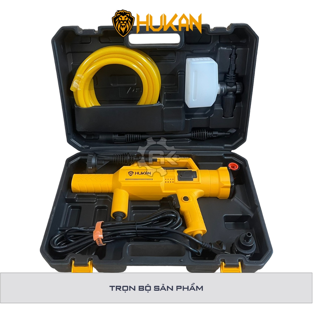Máy Rửa Xe HUKAN HK-CPW1000CP, Công Suất 1000W, Áp Suất 75 Bar