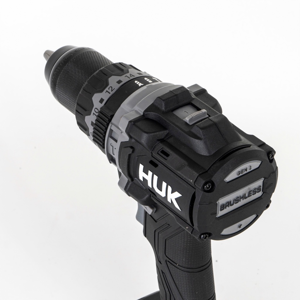[TẶNG LCF2440i] Máy Khoan Pin HUKAN HUK G3-F165PRO Không Chổi Than 165Nm Chống Lật Cổ Tay Tạo Xung