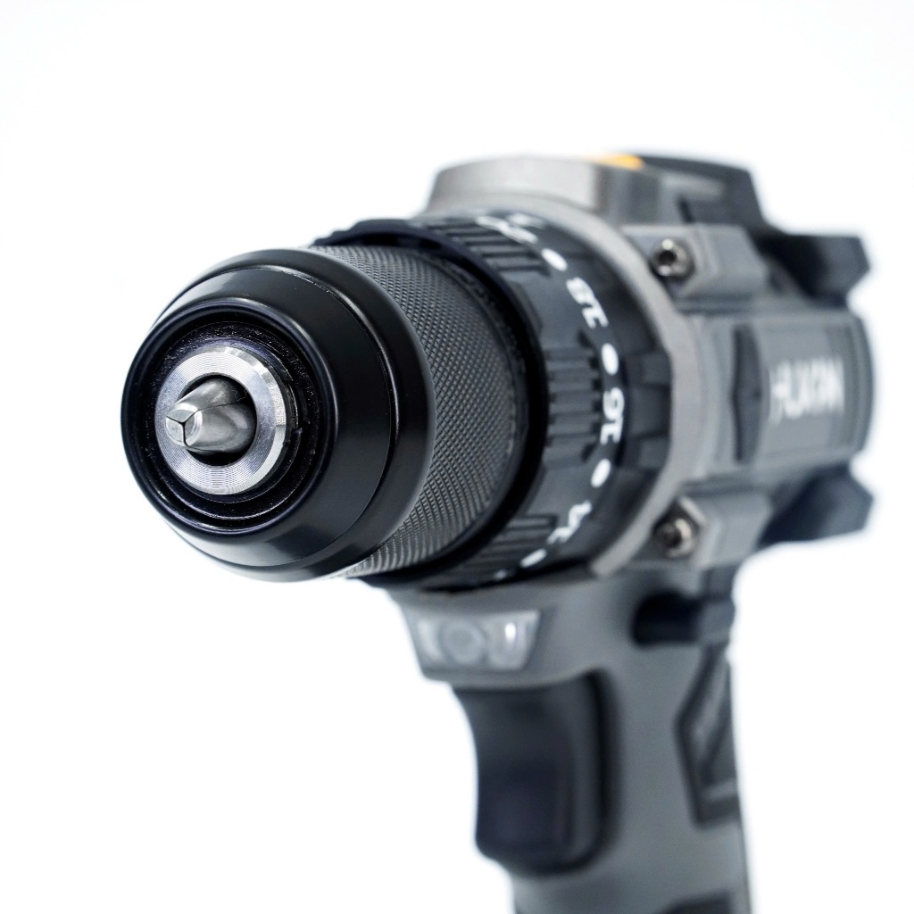Máy Khoan Pin HUKAN HM21-G2MK1065P, 3 Chức Năng, Không Chổi Than, 10mm, Có Khóa Trục