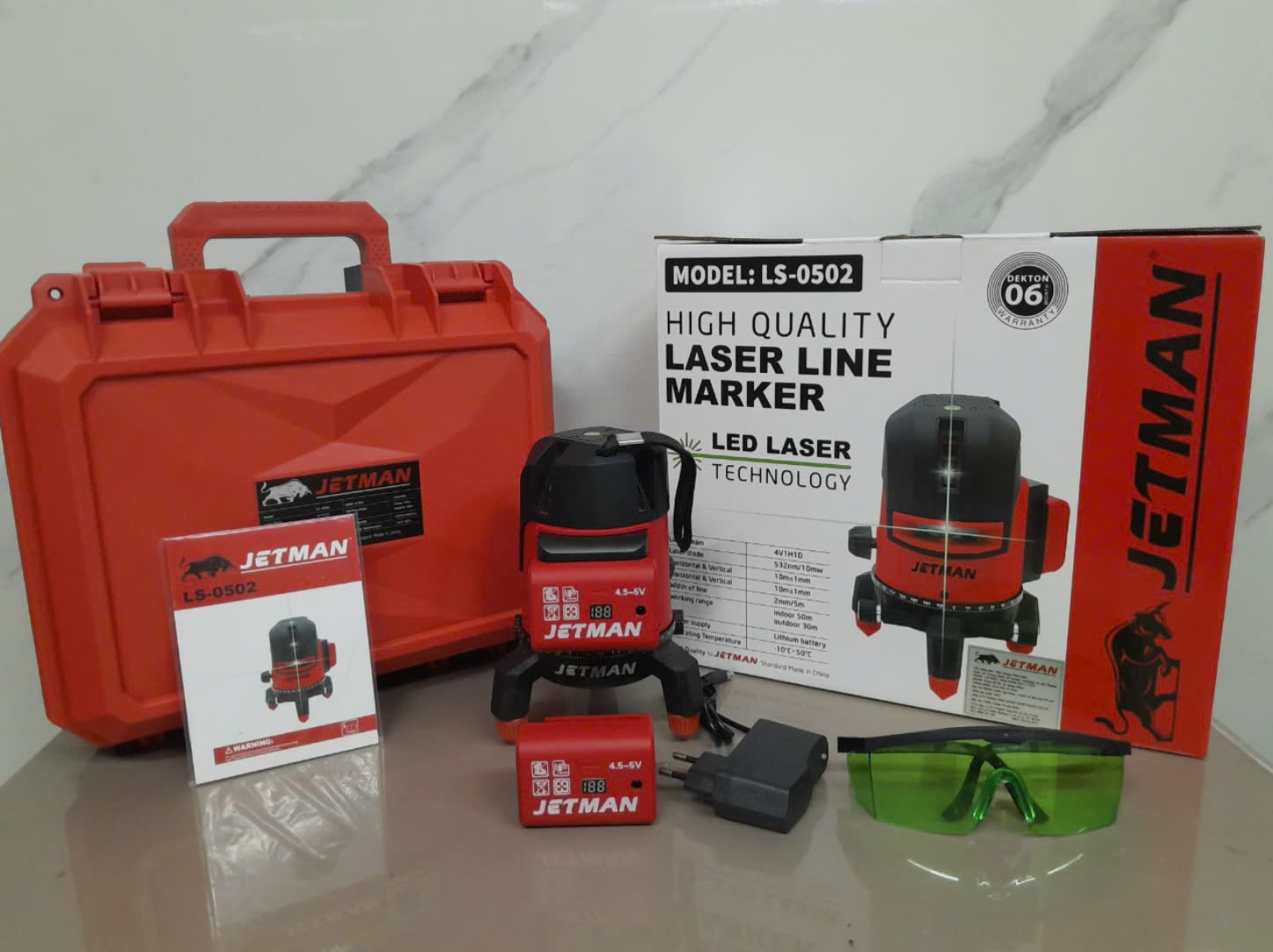 Máy Cân Bằng Laser 5 Tia JETMAN LS0502