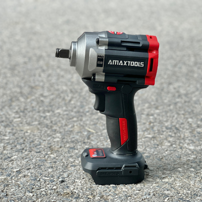 Máy Bắn Bulong Không Chổi Than Dùng Pin Amaxtools ABL65012SM-PRO