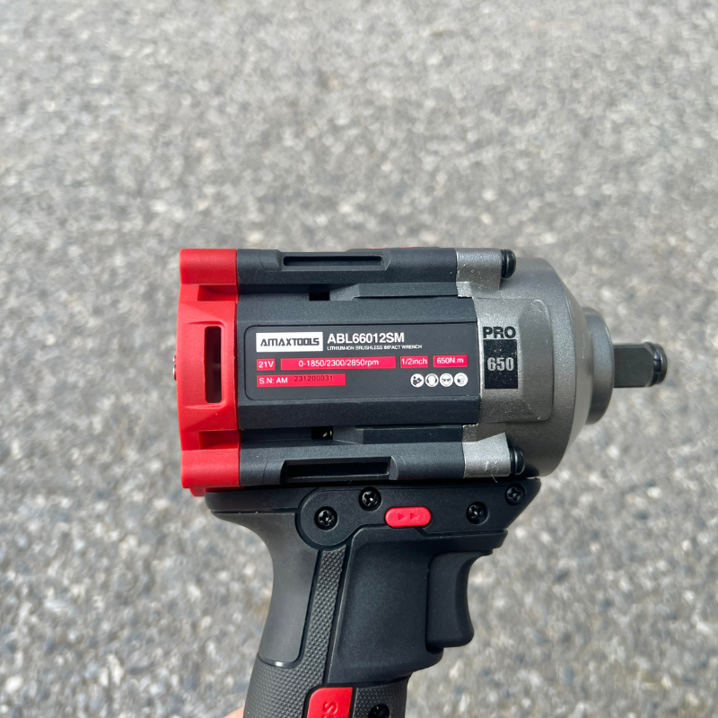 Máy Bắn Bulong Không Chổi Than Dùng Pin Amaxtools ABL65012SM-PRO