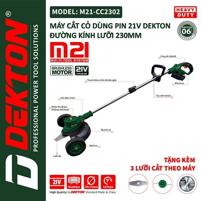 Máy Cắt Cỏ Dekton M21-CC2302