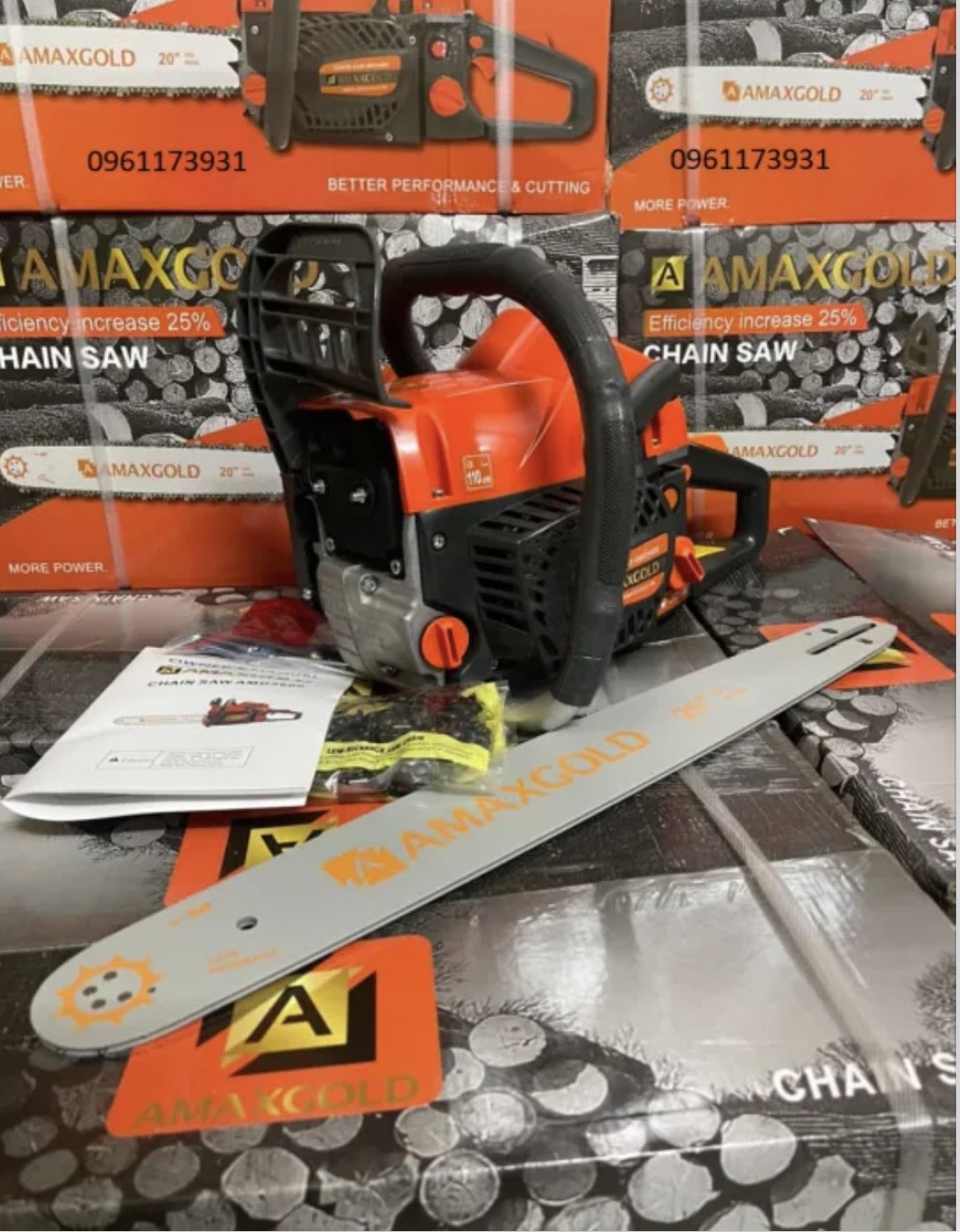 Máy Cưa Xích AMAXGOLD AMG5200 | Dụng Cụ Chính Hãng AN TOOLS