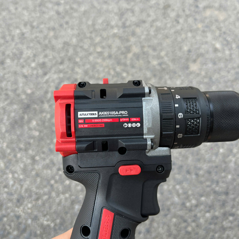 Máy Khoan động Lực Không Chổi Than Dùng Pin Amaxtools AKI6510SA-PRO