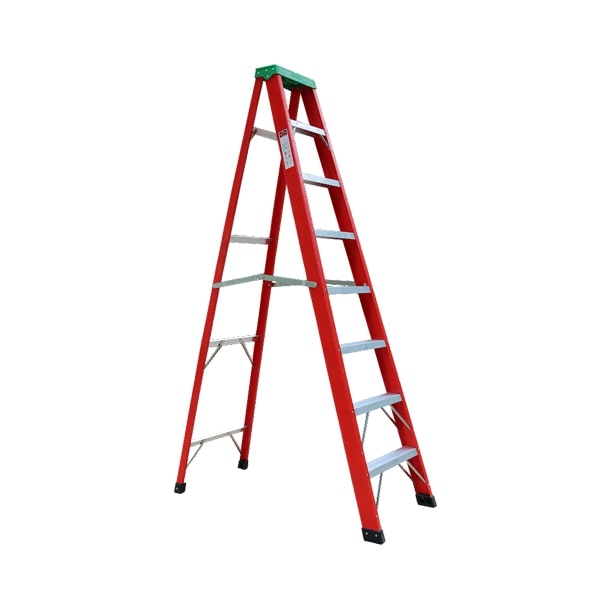 Thang Nhôm Chữ A Cách Điện 8 Bậc Cao 2m3 Nikawa NKJ-8C