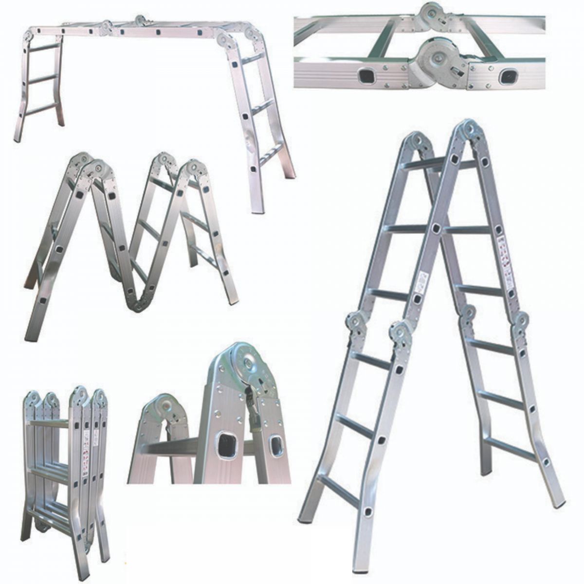 Thang Nhôm Gấp 4 Khúc 3m6 Ameca AMC-M203C