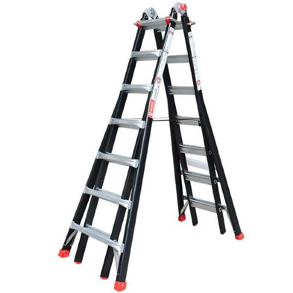 Thang Nhôm Gấp Rút Lồng Đa Năng Nikawa NKB-47, Cao Chữ A 3m55