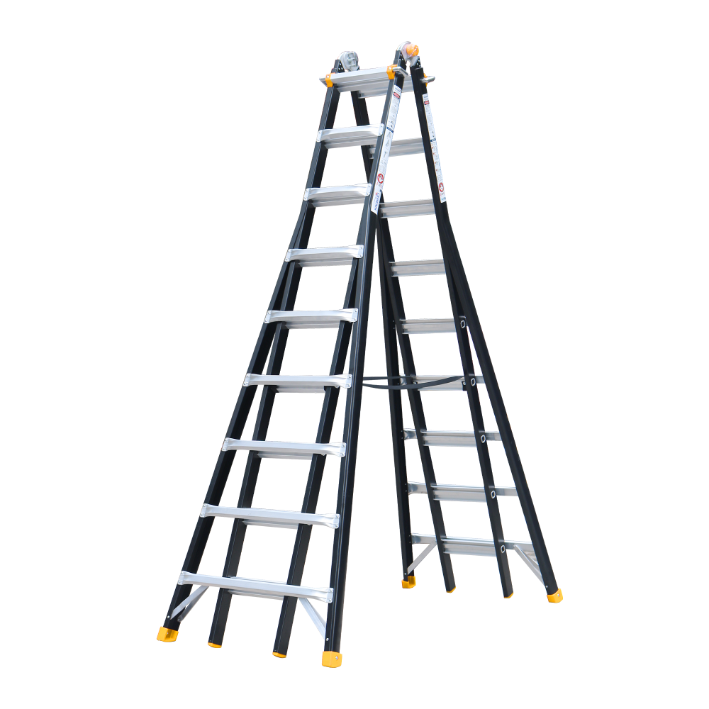 Thang Nhôm Rút Lồng Gấp Đa Năng Chữ A 4.5M Nikawa NKB-49