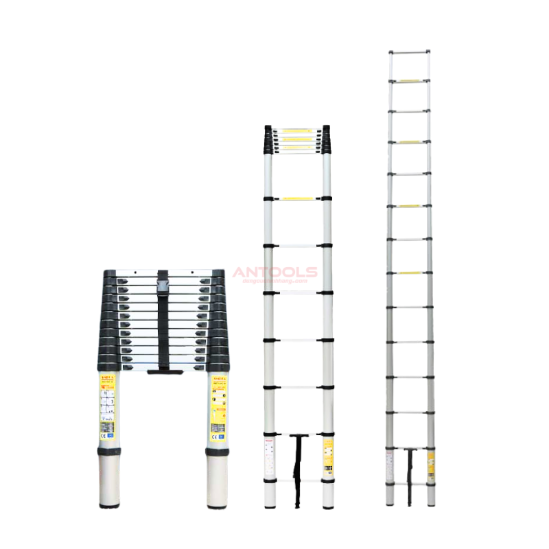 Thang Nhôm Rút/Xếp Đơn 3m8 Ameca AMD-380
