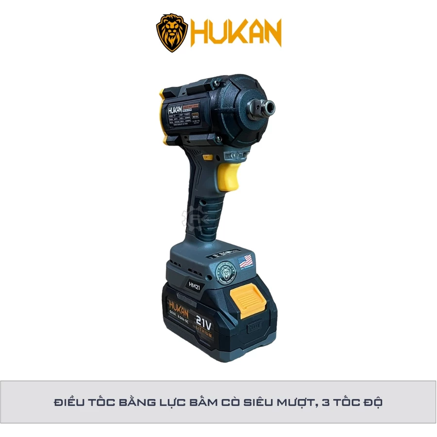 Máy Siêt Bulong Pin HUKAN HM21-IW-X4IMP | Dụng Cụ Chính Hãng
