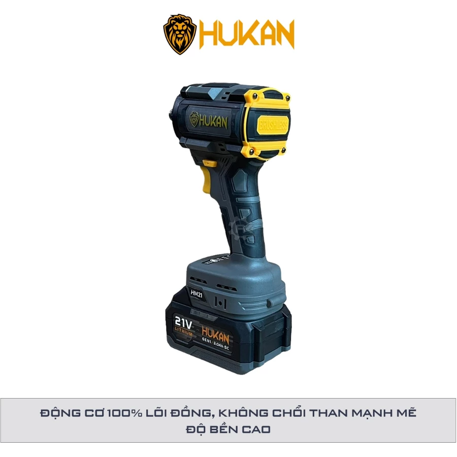 Máy Siêt Bulong Pin HUKAN HM21-IW-X4IMP | Dụng Cụ Chính Hãng