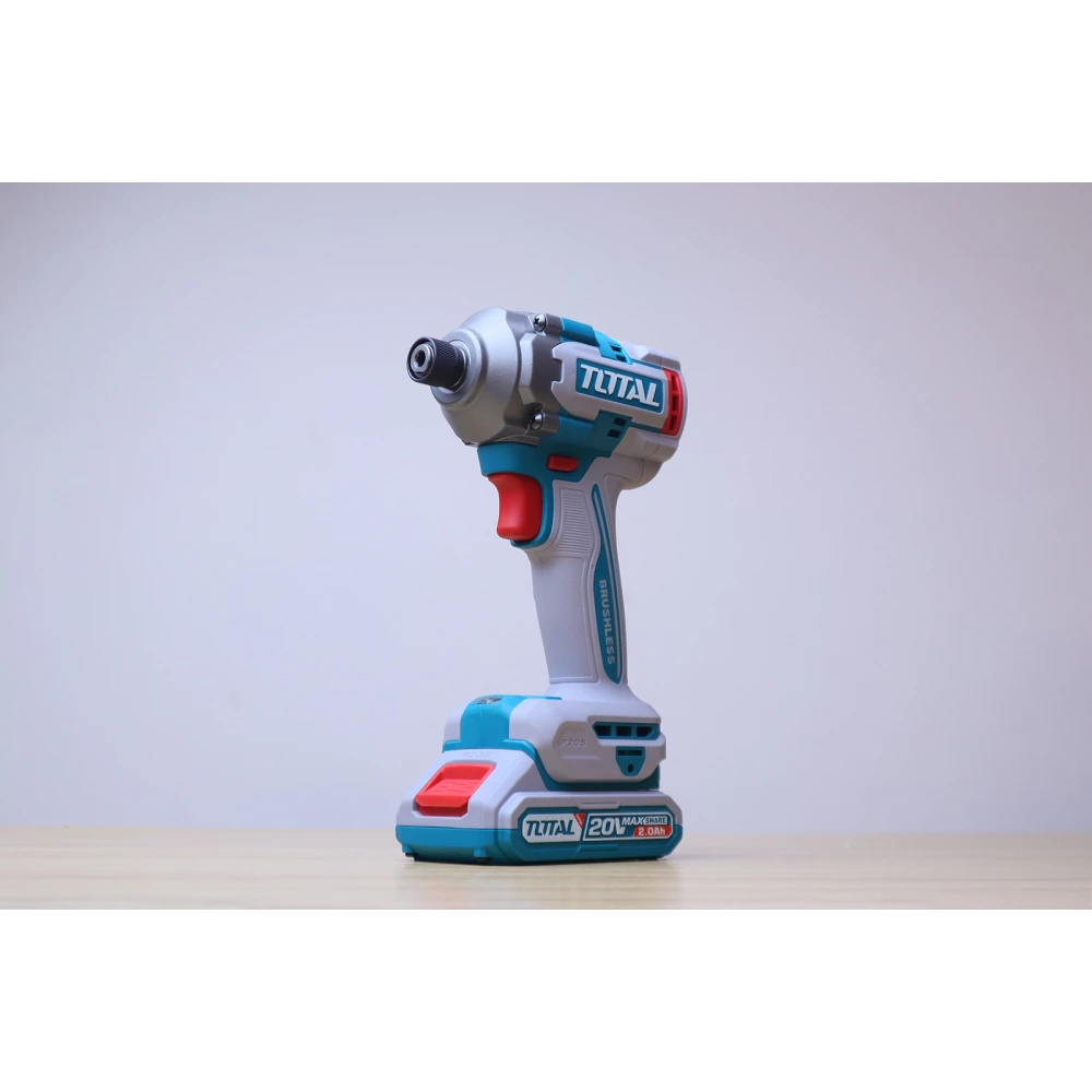 Máy Siết Vít Không Chổi Than Dùng Pin 20V TOTAL TIRLI2028 Mô-men Xoắn Cực đại 285Nm Hàng Chính Hãng