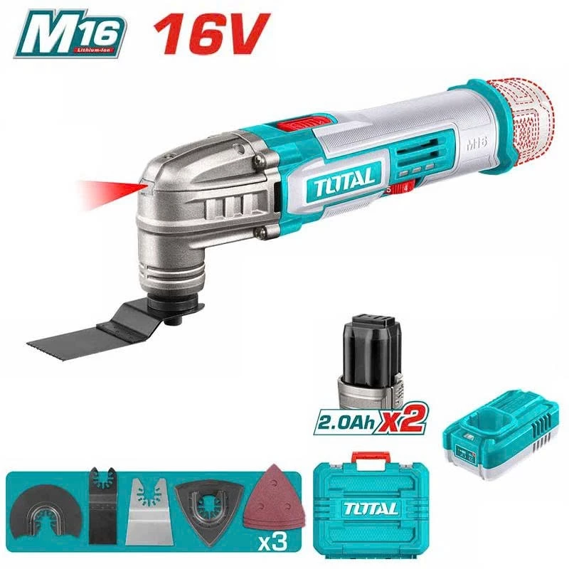 Máy Cắt Gọc đa Năng Dùng Pin 20V Total TMLI20221 (1 Pin 2.0 Ah & Sạc)
