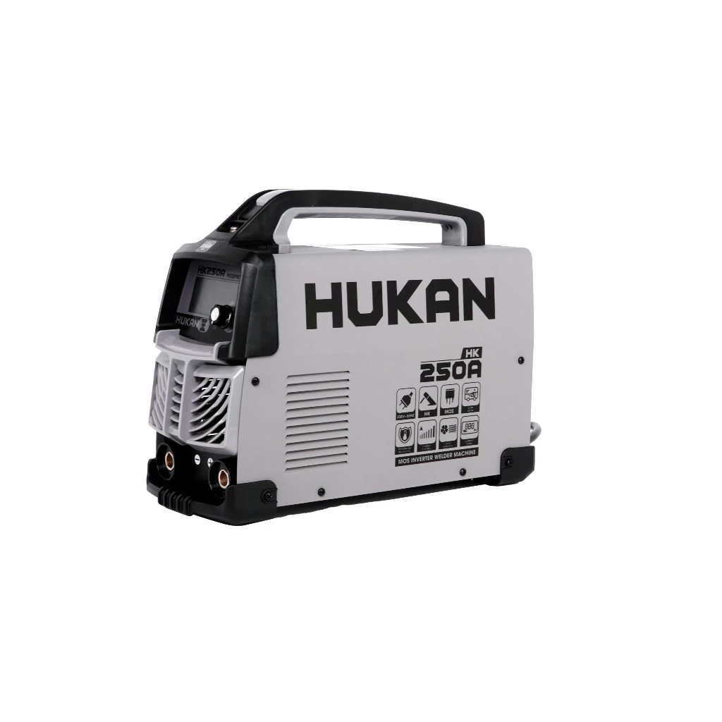 Máy Hàn điện Tử HUKAN MMA-250MOS, Công Suất 4.3kv X 220v, Hàn Que 1.6mm - 4.0mm, Công Nghệ INVERTER