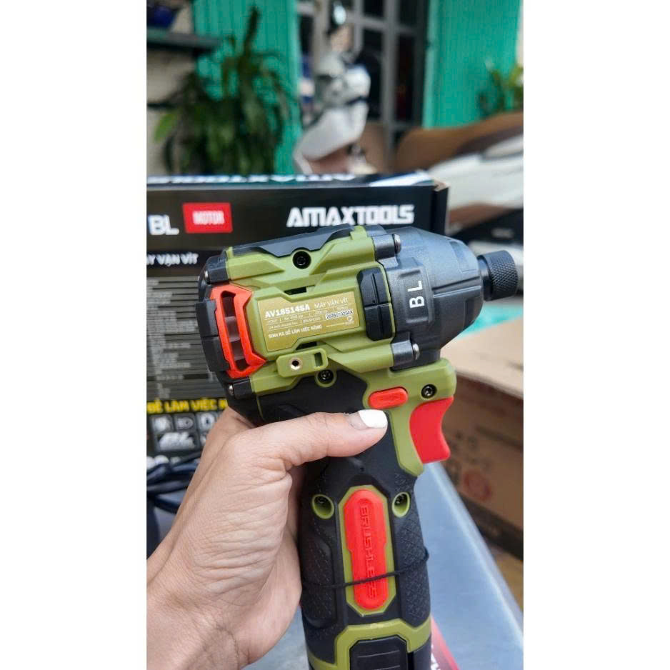 Máy Vặn Vít Dùng Pin 16V Amaxtools AV18514SA (2 Pin 2.0Ah, 1 Sạc) Chính Hãng - Giá Rẻ