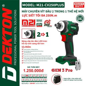 M&aacute;y chuy&ecirc;n v&iacute;t pin Dekton M21-CV250PLUS