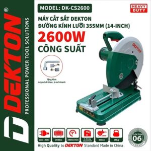 Máy cắt sắt Dekton