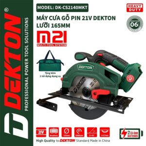Máy cưa gỗ pin Dekton