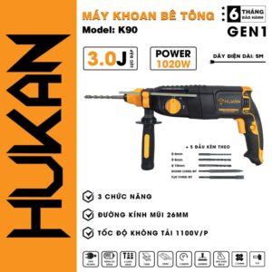 M&aacute;y khoan b&ecirc; t&ocirc;ng Hukan