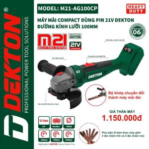 M&aacute;y m&agrave;i g&oacute;c Dekton M21-AG100CP