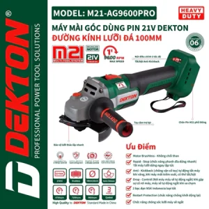 M&aacute;y m&agrave;i pin Dekton M21-AG9600PRO