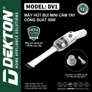 M&aacute;y h&uacute;t bụi mini DEKTON DV1