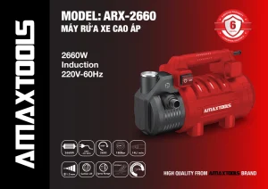 M&aacute;y rửa xe Amaxtools ARX-2660