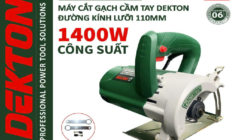Máy cắt cầm tay (máy cắt đá cầm tay)Dòng máy này có thiết kế nhỏ gọn, tay cầm tiện lợi và dễ sử dụng